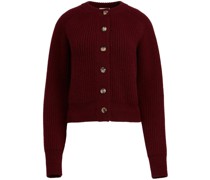 Gerippter Cardigan aus Kaschmir