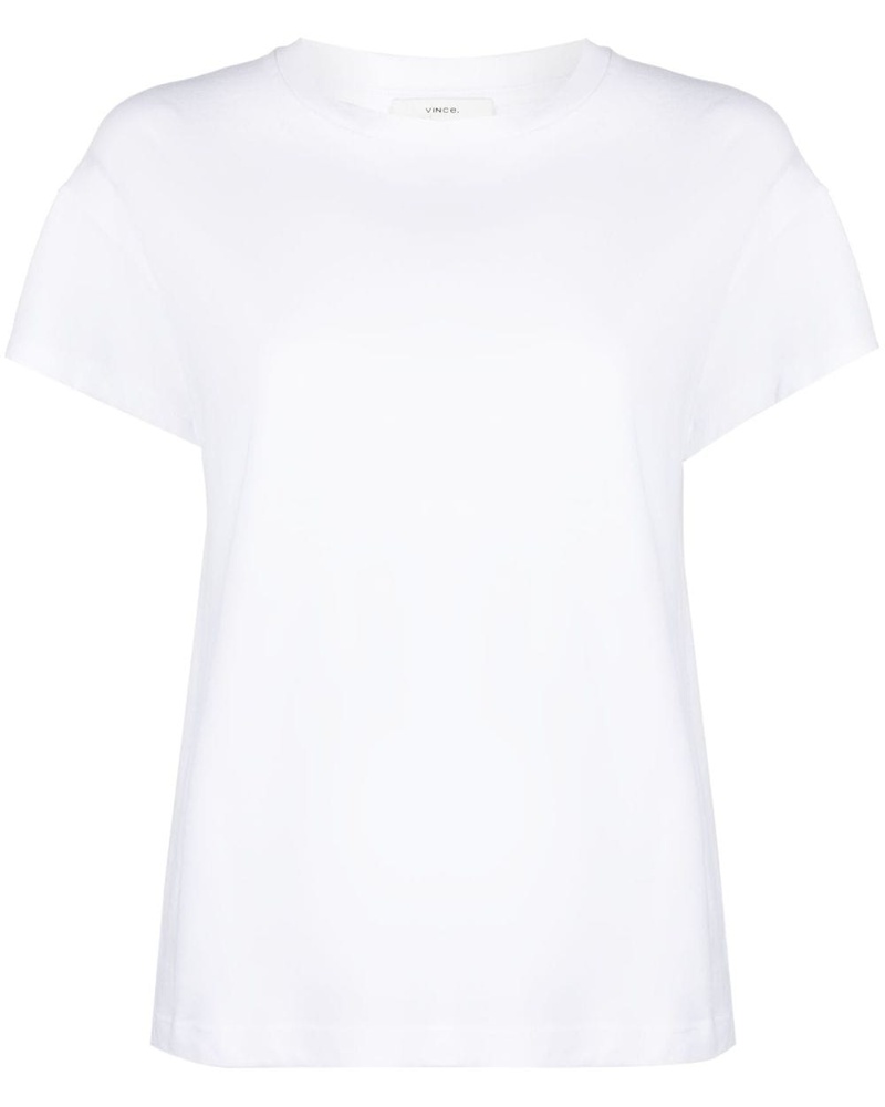 Vince Damen T-Shirt aus Leinen