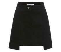 short panelled skirt
