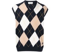Pullunder mit Argyle-Muster