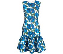 Midikleid mit Blumenmuster