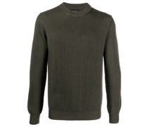 Strickpullover mit rundem Ausschnitt