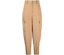 Cargohose mit hohem Bund