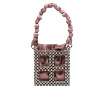 Beuteltasche mit Perlen