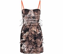 Hemdkleid mit Camouflage-Print