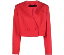 Doppelreihiger Cropped-Blazer