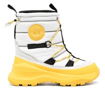 logo-patch snow boots