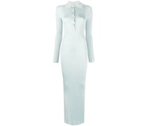 Maxikleid aus geripptem Strick
