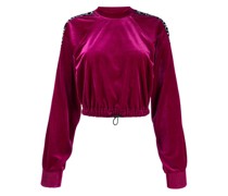 Sweatshirt mit Logo-Streifen