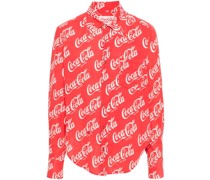x Coca-Cola Hemd mit Print