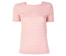 'Carly' Wolloberteil mit Lurex-Streifen