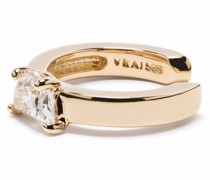 18kt Ear Cuff aus Gelbgold mit Diamanten