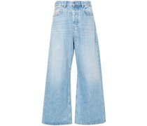 Weite Low-Rise-Jeans