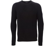 Geripptes Sweatshirt
