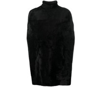 Drapierter Rollkragenpullover