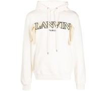 Hoodie mit Logo-Stickerei
