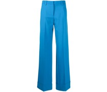 High-Waist-Hose mit weitem Bein