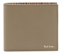 Portemonnaie mit Logo-Print