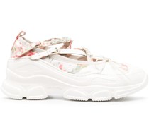 multi-strap ballerina shoes