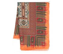 Seidenschal mit Print