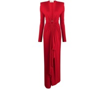 Abendkleid mit tiefem Ausschnitt