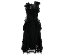 Midikleid mit Rüschen