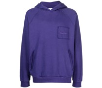 Hoodie mit Logo-Stickerei