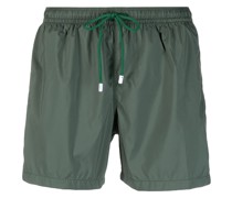 logo-patch swim shorts