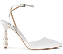 Indie Pumps mit Perlen 95mm