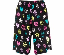 Bermudas mit grafischem Print