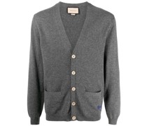 Cardigan aus Kaschmir mit Horsebit