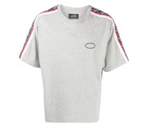 T-Shirt mit Logo-Streifen
