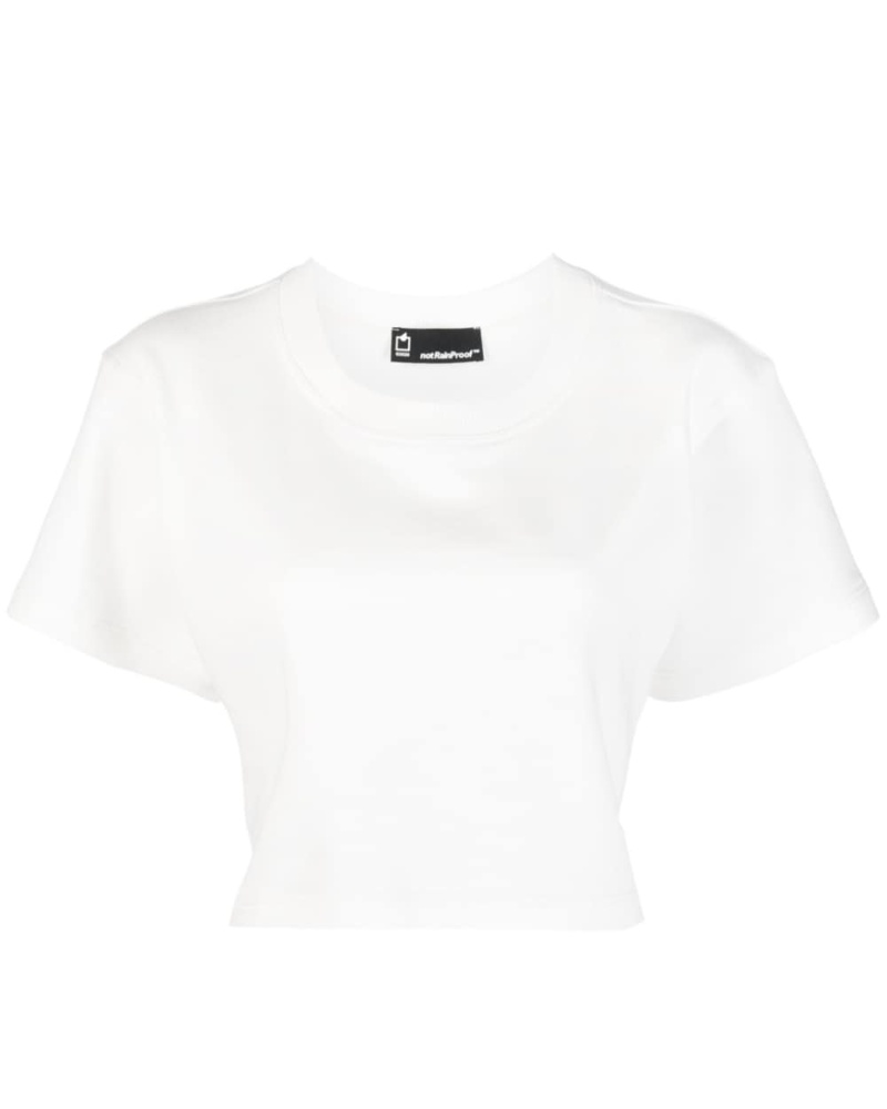 STYLAND Damen Klassisches Cropped-T-Shirt