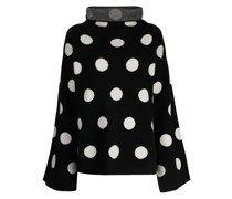 Gepunkteter Pullover