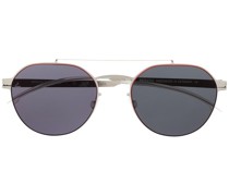 Leica Sonnenbrille mit Panto-Gestell