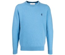 Pullover mit Logo-Stickerei