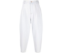 tapered-leg trousers