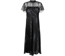 x Eric Haze Kleid mit Logo-Print