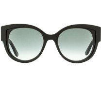 Sonnenbrille mit ovalem Gestell