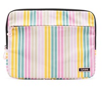 Gestreifte Laptoptasche