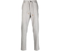 Gerade Hose mit Kordelzug