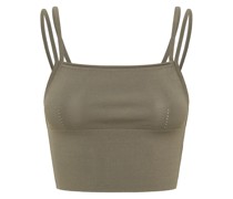 fine-knit crop top