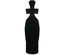 Geripptes Kleid