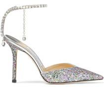 Saeda Pumps mit Glitter 100mm