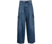 Jeans mit weitem Bein