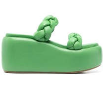 Sandalen mit geflochtenem Riemen