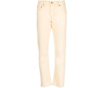 Halbhohe Slim-Fit-Hose