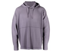Plissierter Hoodie