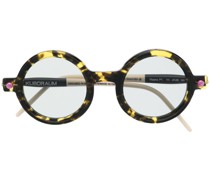 Runde Sonnenbrille in Schildpattoptik
