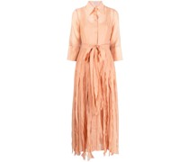 Maxikleid mit Rüschen